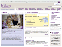 Tablet Screenshot of maisons-de-retraite.fr